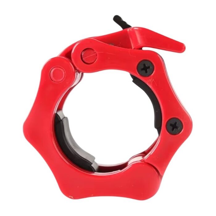 Barbell Snap Lock Collars - Red