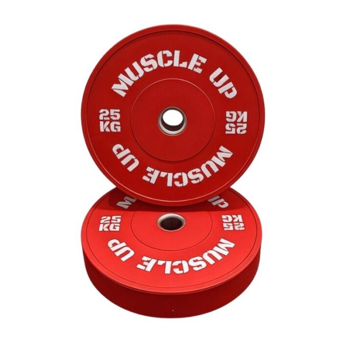 Colour Bumper Plates - 25 kg (Red)