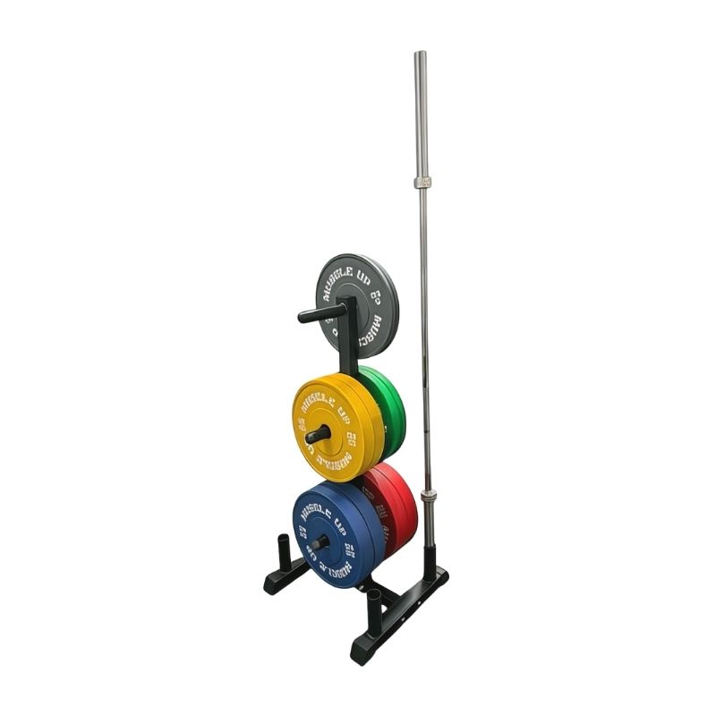 Bumper Plates & Barbell Storage Tree - Image 2